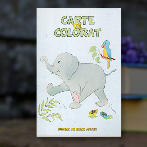  Carte de colorat (Elefănțel)