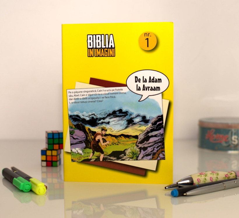 Biblia în imagini nr.1 - De la Adam la Avram