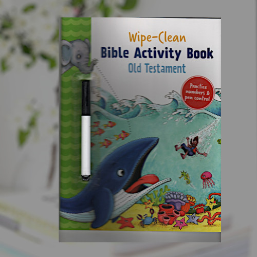 Wipe-Clean Bible Activity Book - Old Testament