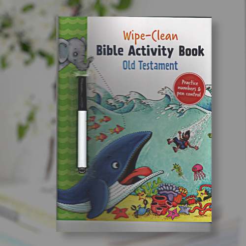 Wipe-Clean Bible Activity Book - Old Testament